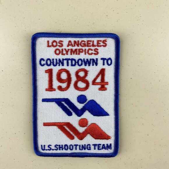 USA Shooting Team VTG Olympics 1984 Los Angeles Patches Complete Sharp Shooter - Picture 4 of 10
